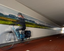 Unik tunnelkonst i Nederländerna med Steni Vision